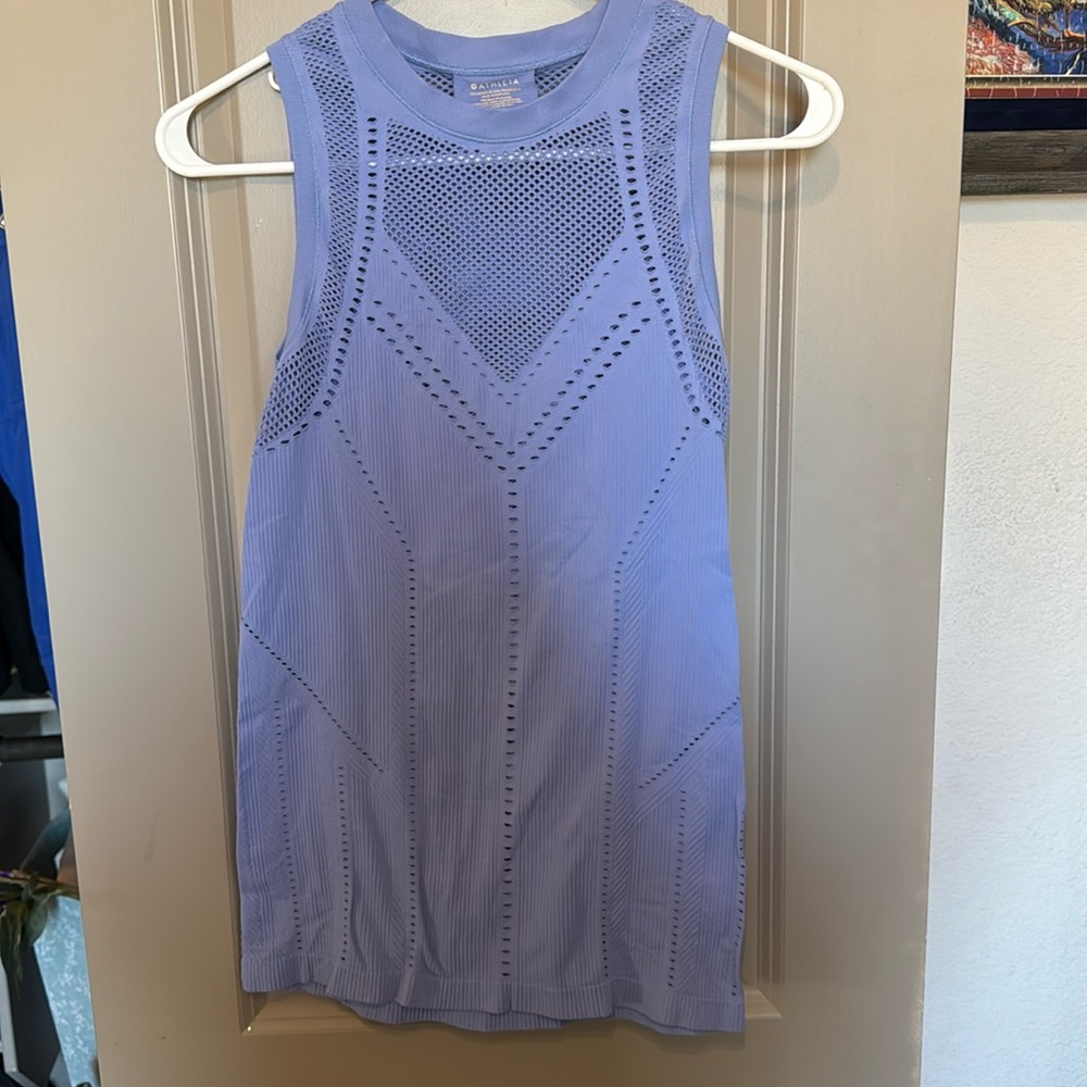 Athleta Oxygen Tank Periwinkle Size S